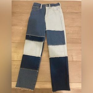 Hollister Patched Jeans